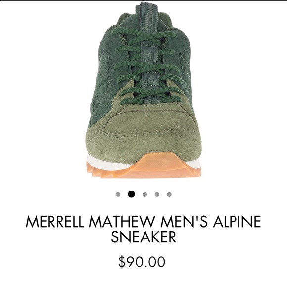 MERREL Forest Suede Alpine Sneaker- 8.5 - Picture 10 of 12